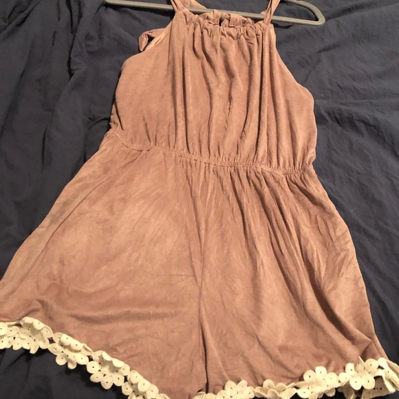 Altar'd State Other - Altard State Pink/purple suede romper Altar'd State Other - Altard State Pink/purple suede romper